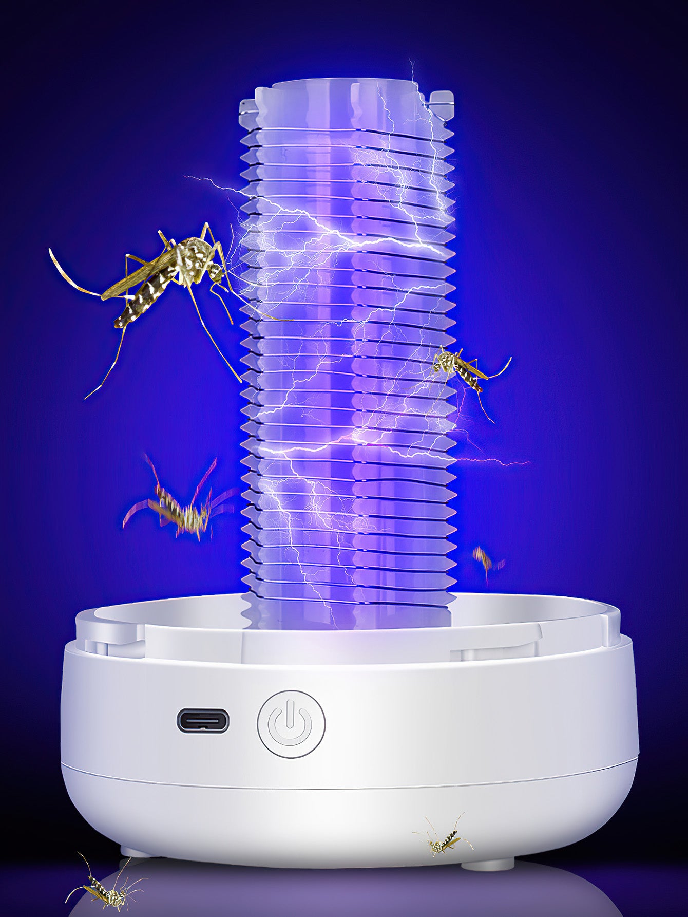 Electric Mosquito Zapper Lamp: Your Ultimate Indoor and Outdoor Pest Solution - 2 Colours