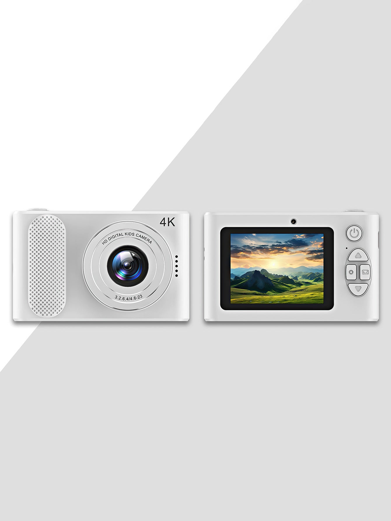 4K Digital Camera – Compact and Stylish with High-Definition Performance - 4 Colors